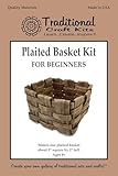 Traditional Craft Kits Plaited Basket Kit for Beginners