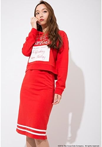 Amazon Co Jp セシルマクビー Cecil Mcbee コカ コーラコラボセットアップ 41レッド M 服 ファッション小物