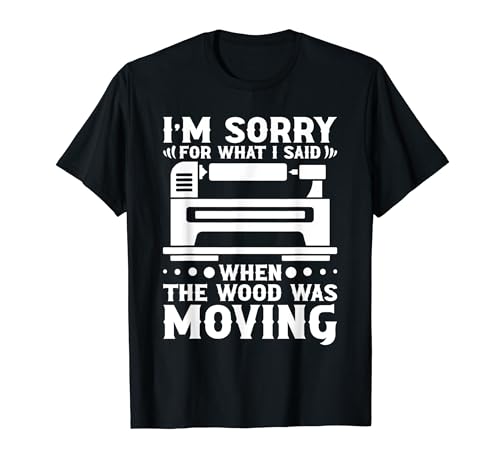 Lavorazione del legno Lavoratori del legno Tornitori Maglietta