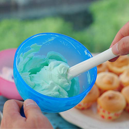 Tazón para Mezclar Crema y Postres Blanco miniatura 2