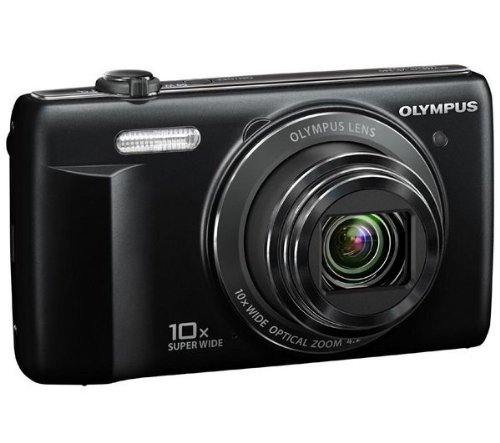 Olympus VR-340 Cámara compacta 16MP 1/2.3″ CCD 4608 x 3456Pixeles Negro – Cámara Digital (16 MP, 4608 x 3456 Pixeles, CCD, 10x, HD, Negro)