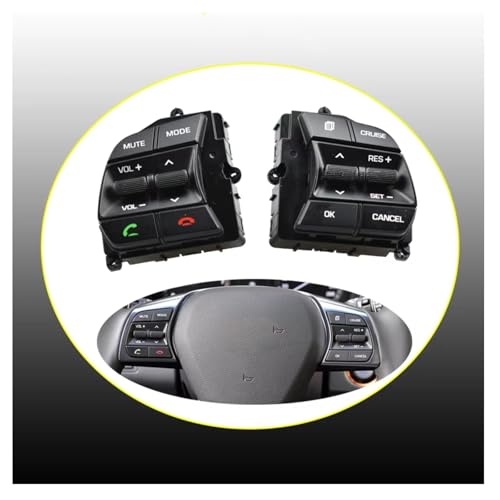 Control de crucero compatible con Hyundai Sonata LF 2016 accesorios de volante 2