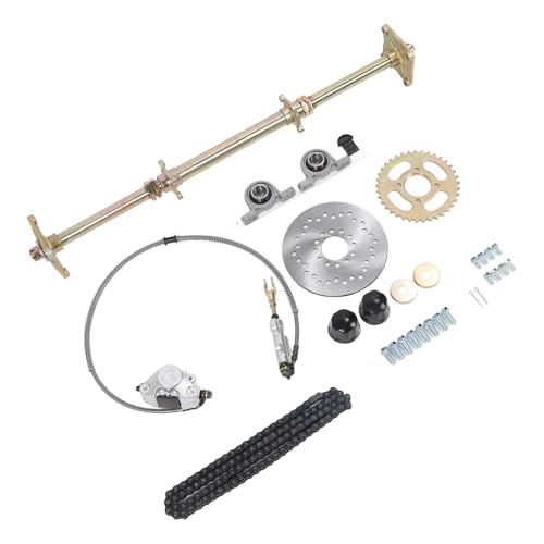 Kit de eje vivo de 32 pulgadas para mejorar el frenado y la tracción en karts y trikes
