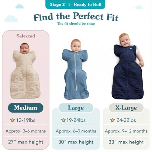 Love to Dream Swaddle UP Transition Bag Warm, Pink Silly Goose, Extra Large, 24-32 lbs, Patented Zip-Off Wings, Gently Help Baby Safely Transition from Being Swaddled to Arms Free by Love to Dream - Image 2