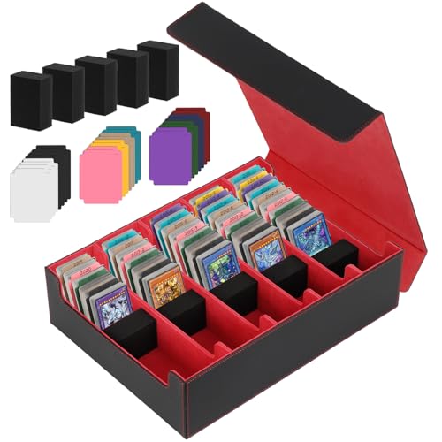 CAUTIOUS Deck Box,Caja de Cartas para [3800]+...