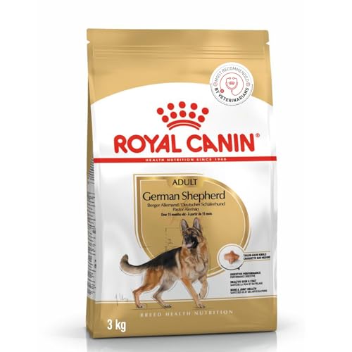 Image of Royal Canin German Shepherd Adult Dog Food, 3 Kg, Dry Food, Supports Digestive health, Healthy Skin & Coat, Promotes Bone and Joint Health