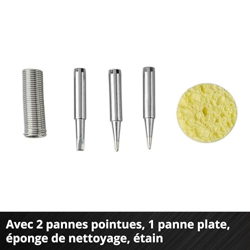 Fer à souder Einhell TE-SI 18/480 Li pour réparer les circuits à la maison