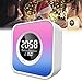 Produktbild Wake Up Light Lichtwecker mit Bluetooth Lautsprecher, Licht aufwachen Schlaflampe Wecker Bluetooth Lautsprecher, LED Nachtlicht mit 7 Farbverlauf RGB Lichter/ Uhr Wecker Temperaturanzeige