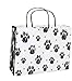 Pooch's Paw Doggie Print Paper Medium Shopper Gift Bag - Quantity of 5
