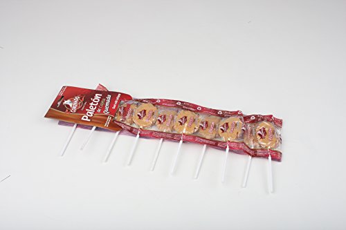 Coronado Paleton De Cajeta Quemada Mexican Goat Milk Candy Lollipops 10 Pcs #TOP2