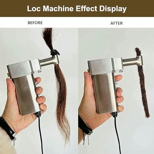 Máquina de rastas eléctricas de mano para crear peinados modernos de forma automática en casa 3