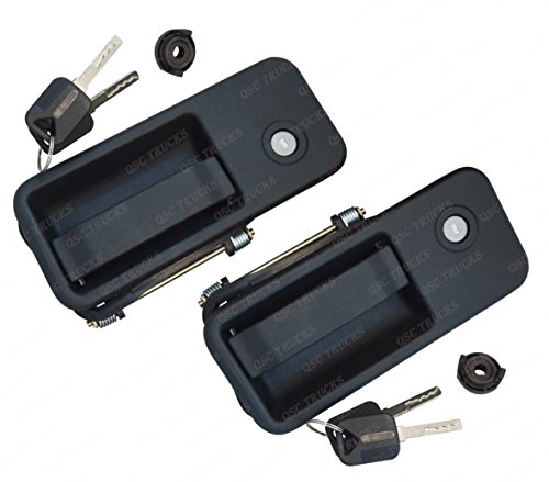 Qsc Door Handle Set Pair W/ 2 Keys Right Left Side Compatible With Volvo Vnl Truck #TOP28
