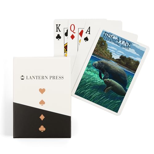 Lantern Press Biscayne Naipes Poker 52 cartas