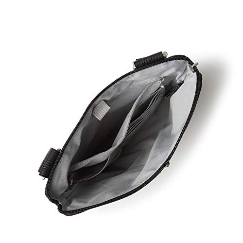 Baggallini Horizon Crossbody Bags for Women 10x10.5 Lightweight Water-Resistant Nylon RFID Purse Handbag w/Wristlet Included4