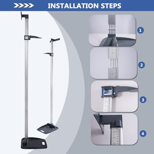 Aluminum Alloy Height Measuring Rod