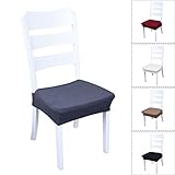 Fundas elásticas para sillas de comedor, funda antideslizante elástica que protege la silla contra abolladuras, arañazos y manchas.