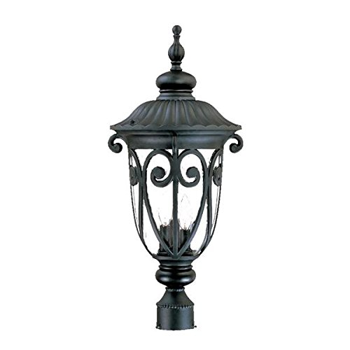 Up To 40% OFF Acclaim 2127BK Naples Collection 3-Light Post Mount Outdoor Light Fixture, Matte Black Up To 40% OFF Acclaim 2127BK Naples Collection 3-Light Post Mount Outdoor Light Fixture, Matte Black