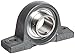 Hub City PB250URX1-3/4 Pillow Block Mounted Bearing, Normal Duty, Low Shaft Height, Relube, Setscrew Locking Collar, Narrow Inner Race, Cast Iron Housing, 1-3/4" Bore, 2.31" Length Through Bore, 2.063" Base To Height