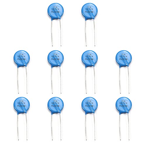 10pcs varistors 10pcs voltage dependent resistors ac 150v 14d241kf75l24 radial lead disc varistorsaicosineg
