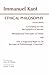 Kant: Ethical Philosophy: Grounding for the Metaphysics of Morals, and, Metaphysical Principles of Virtue, with, "On a Supposed Right to Lie Because of Philanthropic Concerns" (Hackett Classics)