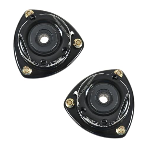 TRQ Front Upper Strut Mount Set Compatible with 1999-2004 Chevrolet Tracker 1999-2005 Suzuki Grand Vitara Vitara 2002-2006 XL-7