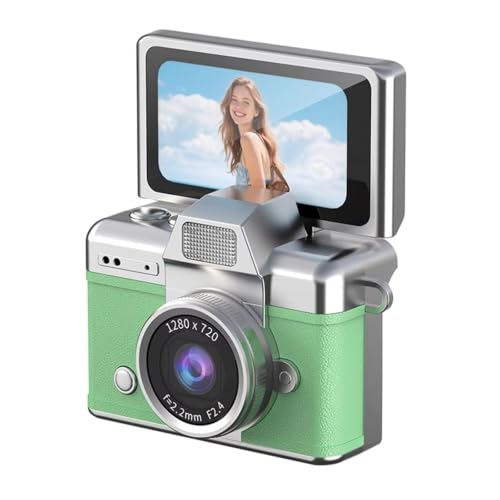 Mini cámara clave con pantalla plegable 1.47 pulgadas HD portátil miniatura 1