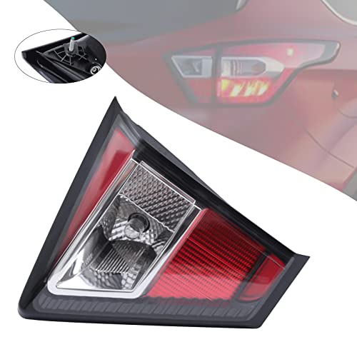 Dnysysj - Compatible With Fordescapekuga 2017-2019 Outer/Inner Tail Light Assembly Halogen Brake Lamp Replacement With Bulbs Clear Red Lens (Rear Inner Side, Right) #TOP3