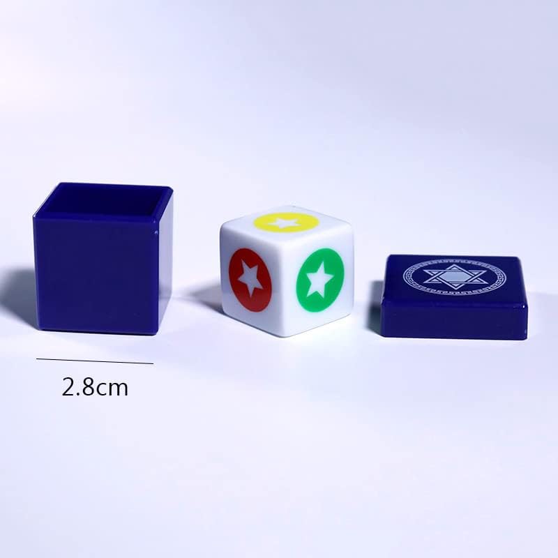 Miniatura 3 de SUMAG Deluxe Color Vision Trucos mágicos de predicción de color, cubo mágico de primer plano, ilusiones callejeras, trucos, mentalismo, juguete para