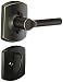 Schlage Lock Company F59BRW716GRW Broadway Lever Single Cylinder Interior Pack with Decorative, Aged Bronze