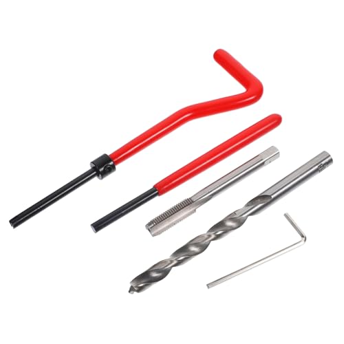 Anneome Thread Repair Inserts Set 25pc M7*1.0 Screw Thread Repair Kit DIY Utility Vehicle Thread Repair Tool