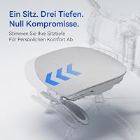 SIHOO B300 Pro Bürostuhl Ergonomisch mit 4D-verstellbare Lendenwirbelstütze – Ansicht 6