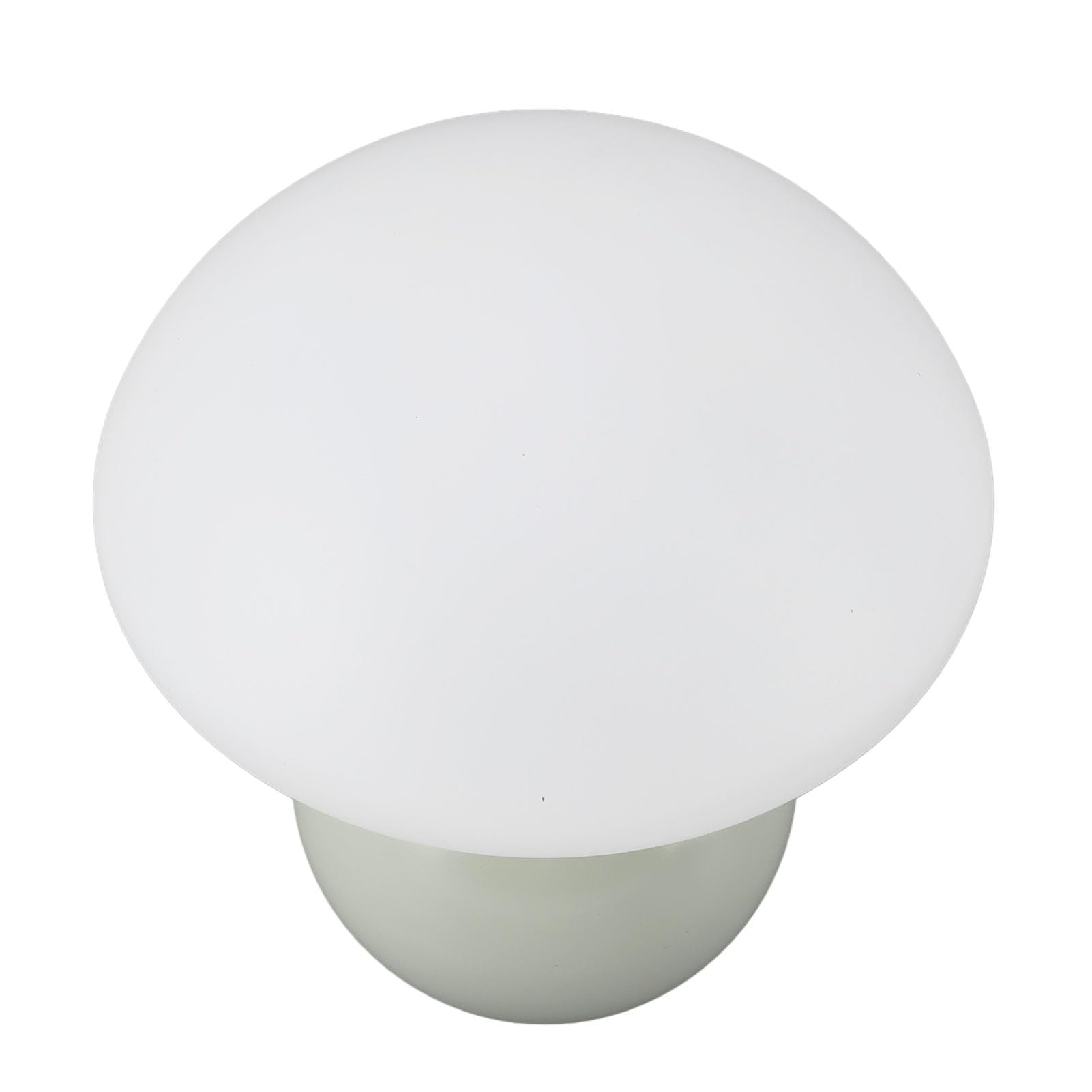 Wakects Lampada a Fungo a LED Lampada da Tavolo in PE e Ferro 3 Temperature di Colore Touch Control Dimmerazione Continua USB C da Comodino Ricaricabile da 2000 MAh per Scrivania da Camera da Letto