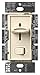 Lutron SFSQ-LF-AL Slide Fan Speed and Light Control, Almond