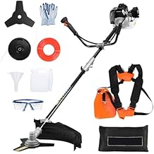 52CC Gas Lawn Mower - Powerful 2-Stroke Yard Trimmer, Durable Gas-Powered Brush Cutter, for Gardening Enthusiasts, DIY Backyard Tool