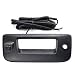 Chevy Silverado and GMC Sierra Rear View Camera Backup Tailgate Handle Camera for Chevy Silverado and GMC Sierra Years 2007-2013,Tailgate Door Handle Replacement Camera(Color: Black)