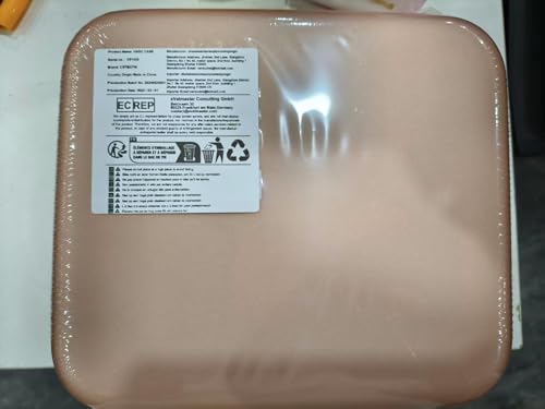 CRTBOTW Harte Tasche für den mobilen Fotodrucker Canon SELPHY CP1500/CP1300/CP1200,Entworfen, um Fotodrucker/Akku/Patrone/Fotopapier zu platzieren mit verstellbarem Schultergurt, Rosa (nur Tasche)