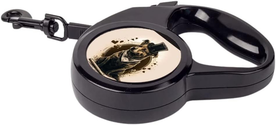 Magic Funny Retractable Pet Leash - Animal Print Leash - Cute Graphic Dog Leash - 118 inches