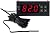 bayite AC 110V Fahrenheit Digital Temperature Controller 10A 1 Relay with Sensor