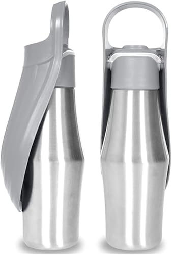 KryZaro�|�[�^�u���莝���� �X�e�����X�X�`�[�����p���p���� 750ML �_�[�N�u���[ �g���t�t�����ڂ�Ȃ� �U���p���^���p�y�b�g�E�H�[�^�[�{�g��