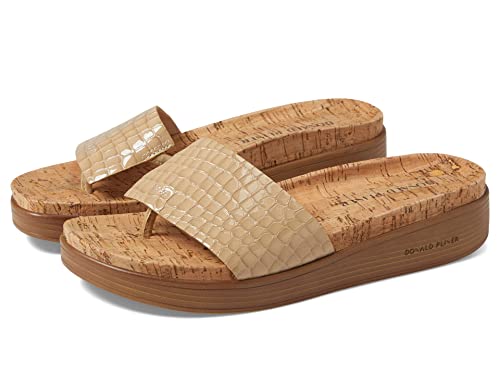 Image of Donald Pliner Women's Fifi Slide Sandals, Women's Summer Sandals, Women's Shoes, Comfortable Open-Toe Casual Flats
