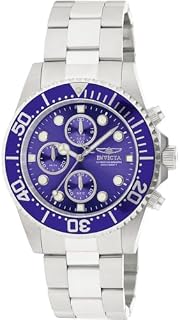 Invicta Pro Diver Męski zegarek kwarcowy ze stali nierdzewnej - 43 mm