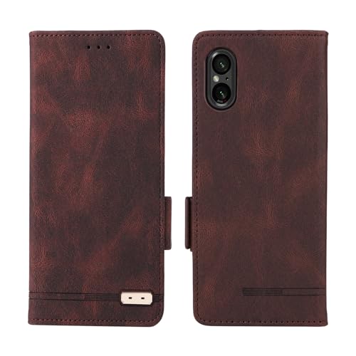 Étui à rabat Sony Xperia 5 V coque portefeuille pour voyage