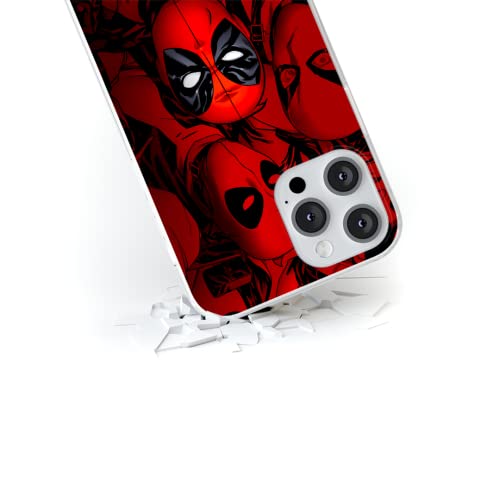 Ert Group Mobile Phone Case For Iphone 13 Pro Max Original And Officially Licensed Marvel Pattern Deadpool 001 Red Optimally Adapted To The Shape Of The Mobile Phone, Case Made Of Tpu #TOP4