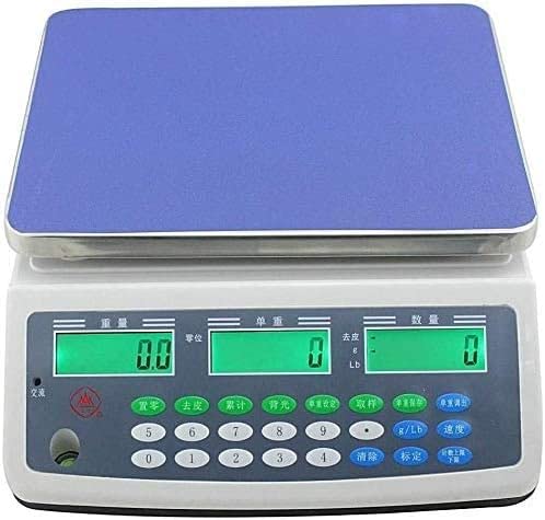 Electronic Scales Digital Kitchen Scale 30kg High Precision 0.05g Accurate Analytical Balance Weighing for Food Cooking Industrial Commercial Shop Platform