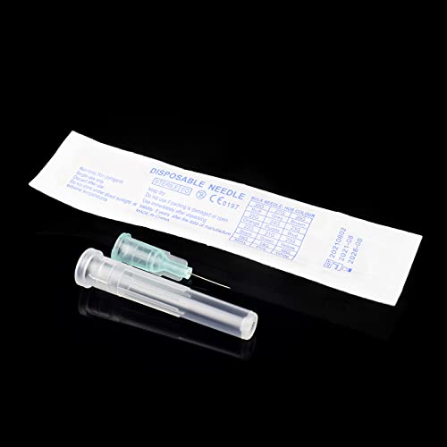 32 Gauge 1/2 Inch Needle, Industrial Syringe Dispensing Accessories, Individually Packaged #TOP1