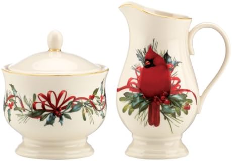 Lenox 847266 Winter Greetings Sugar & Creamer Set