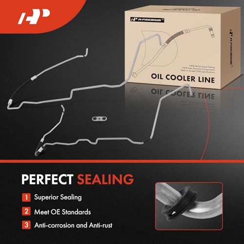 A-Premium Inlet & Outlet Transmission Oil Cooler Line Hose Assembly by A-Premium - Used condition - Image 7
