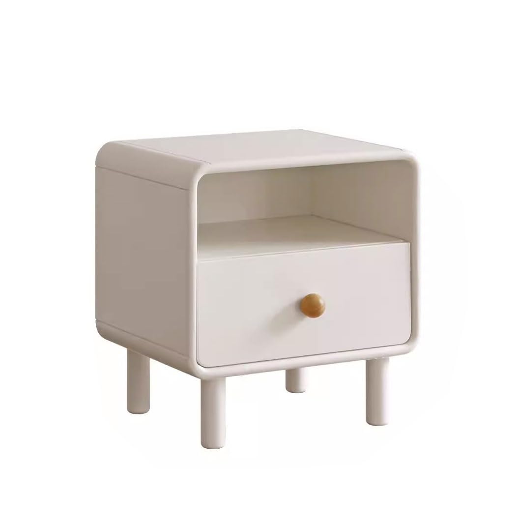 Table de chevet en bois massif compacte pour résoudre le manque de place en chambre