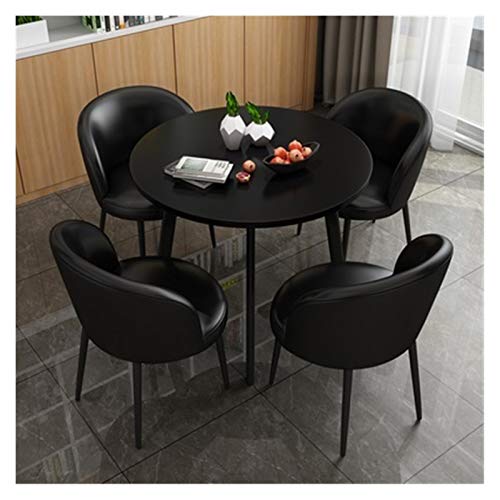 Juego de oficina para patio, comedor, mesa de comedor, cocina, comedor, diseño moderno, mesa redonda, balcón, sala de estar, mesa de comedor, oficina, sala de reuniones, salón, cafetería, salón de