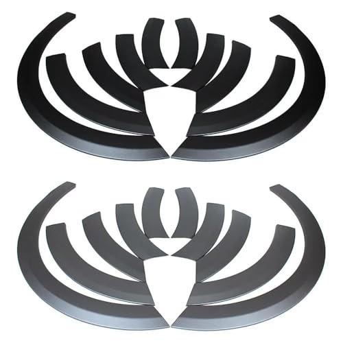 Guardabarros de carrocería negro para Q5 2010-2018: protector de cejas y pasos de rueda 3